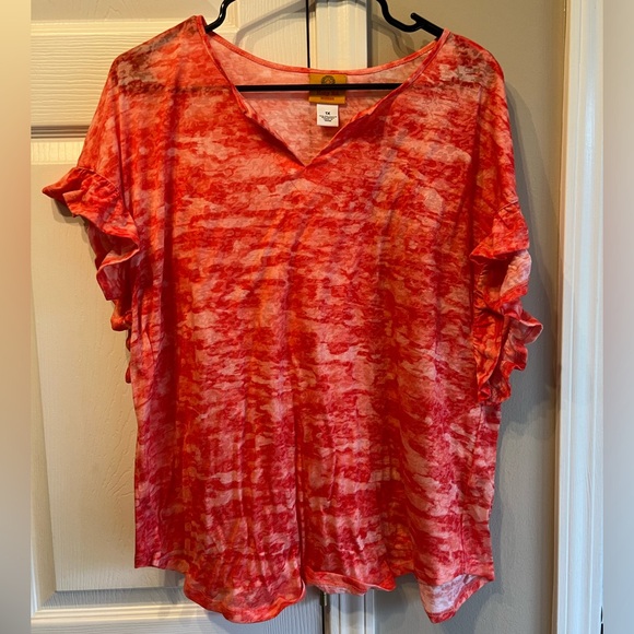 Ruby Rd. Tops - Women’s Ruby Rd. short sleeve top size 1X